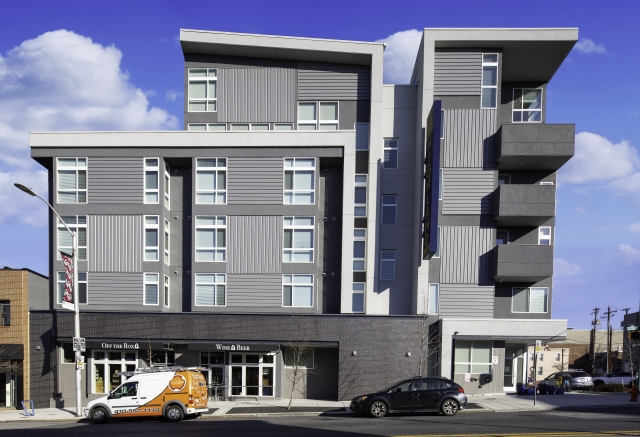 HENRY ADAMS provided the MEP engineering design for the new $12M, 70,000 SF mid rise apartment complex.